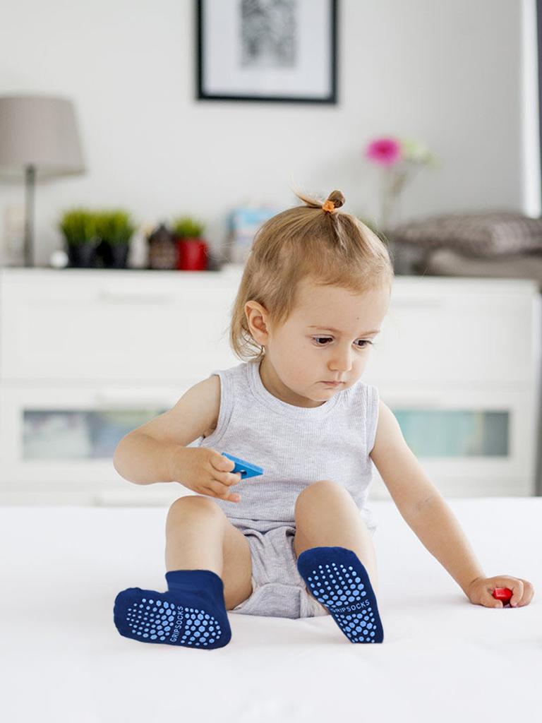 Носки для малышей с ручками для мальчиков и девочек 15 пар нескользящие липкие носки для малышей от 1 до 10 лет