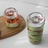 Heavy Fermentation Glass Weights Transparent Cheese Fermentation Lid Canning Weights  Canning