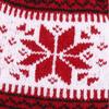 Knitted Snowflake Winter Knitted Gloves Thickened Skiing Gloves Full Finger Mittens  Winter