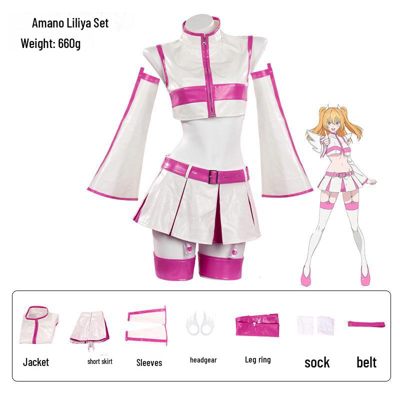 2.5D Искушение Тачибана Мика Косплей Костюм с Крыльями