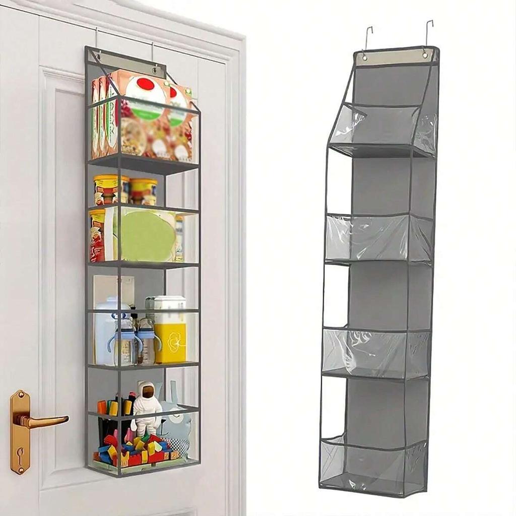 Multi-functional Fabric Hanging Bag for Behind the Door Multi-layer Storage Hanging Bag Miscellaneous Organizer Storage Hanging