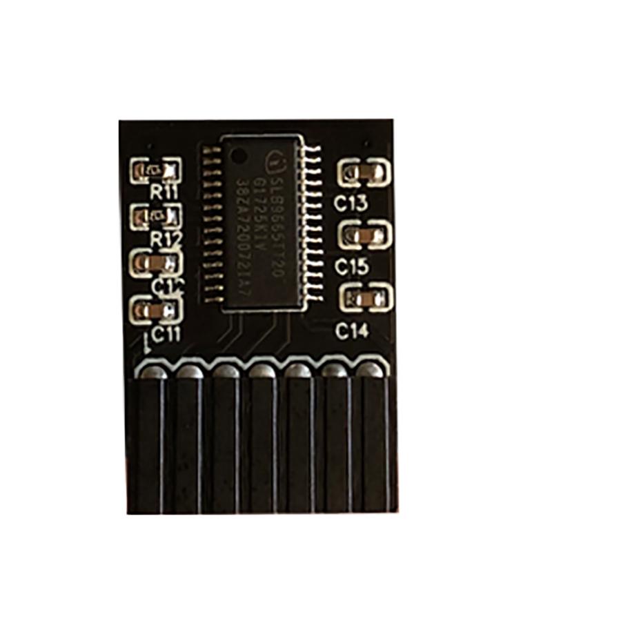 1 шт. Модуль безопасности TPM 2.0 для материнской платы ASUS 14-контактная карта LPC Windows 11