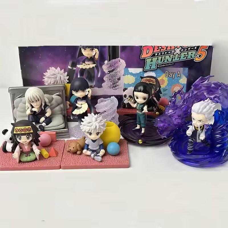Q Version Tokyo Revengers, Demon Slayer, Haikyu!! Shoulder-Resting Blind Box Figurines