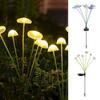 Solar Mushroom Stake Lamp Outdoor Garden Night Light Solar-powered Waterproof Automatic Light Sensor Lights for Patio Pathway