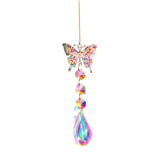 Beautiful Exquisite Elegant Butterfly Star Moon Dream Catcher for Home Garden Decoration