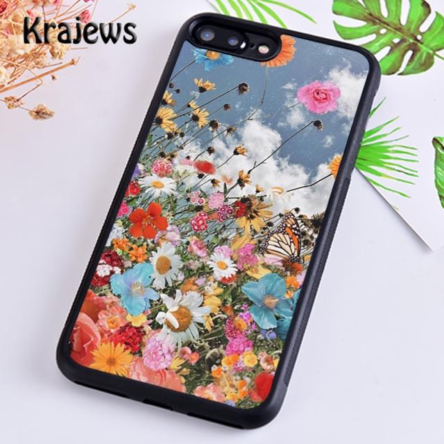 Butterfly Flower Phone Case Cover For iPhone 17 Air 16 15 14 plus 12 13 pro max coque Shell Fundas