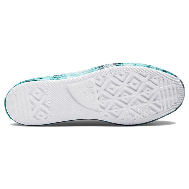 Converse Кроссовки унисекс Chuck Taylor All Star CX Low Marbled White Ash-Stone Washed-Teal A00427C