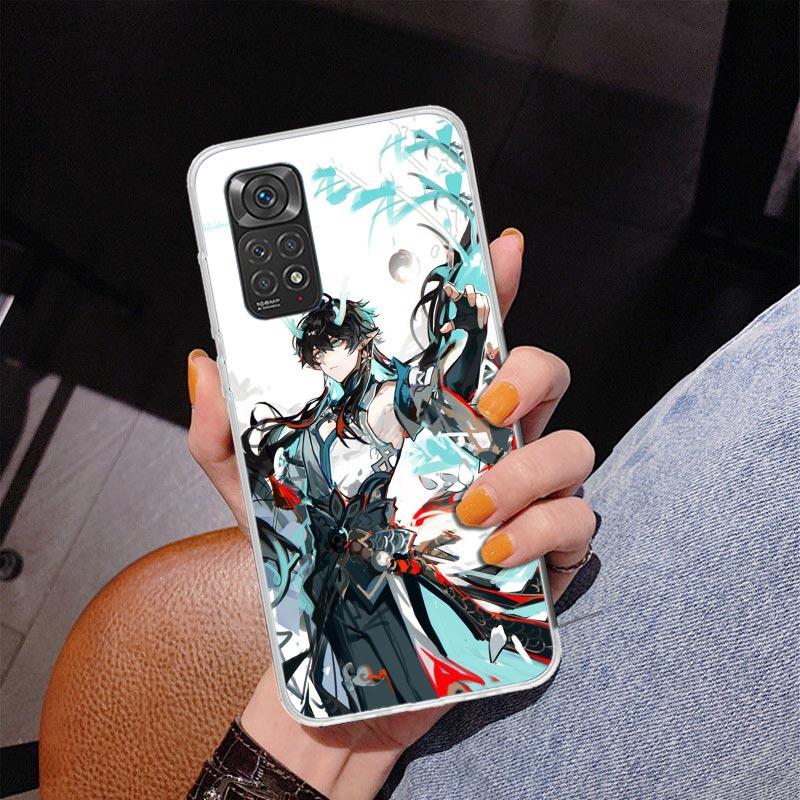 Чехол для телефона Honkai Star Rail Dan Heng для телефона для Xiaomi Redmi Note 15 14 14S 13 Pro Plus 12 12S 11S 11E 10S 10 11T 5G Uni