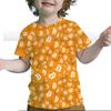 Kids Bitcoin 3D Print Tshirts Toddler Cartoon Anime T Shirt Summer Children Short Sleeves T-shirts Baby Boys Girls Tops Tee Gift