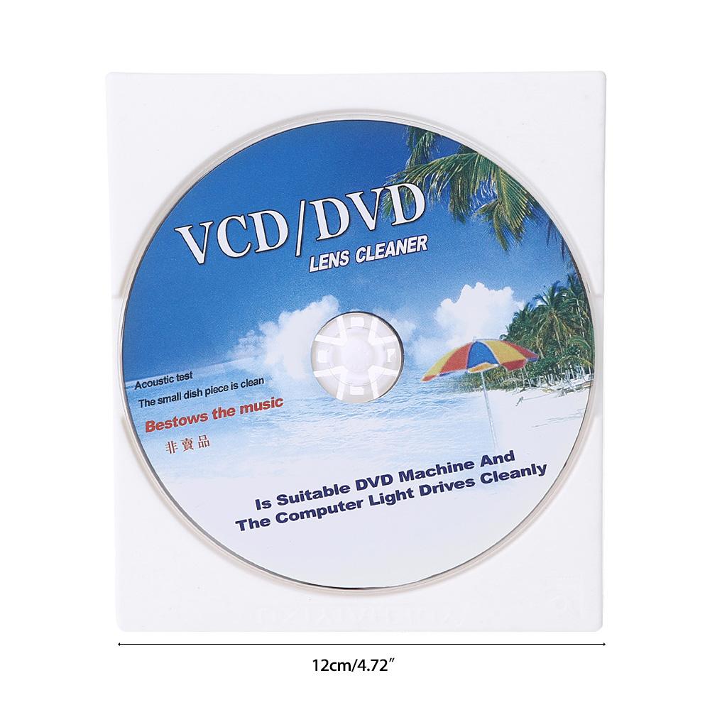 Очиститель VCD DVD 4 в 1 Новый игровой плеер CD-ROM DVD с чистящей жидкостью в комплекте