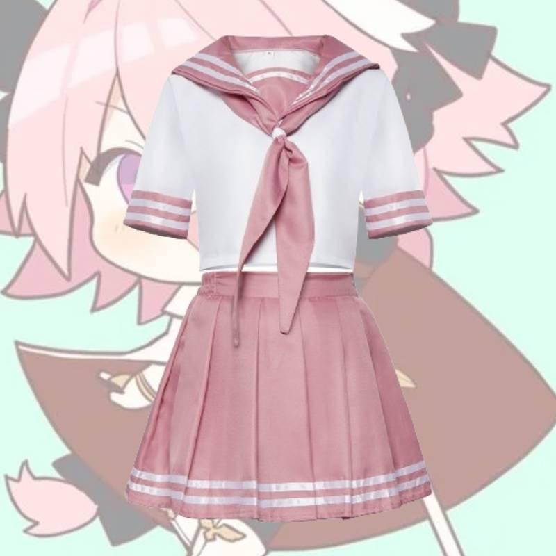 Косплей Судьба Астольфо Матросская форма с бантом-бабочкой Японские студенческие носки