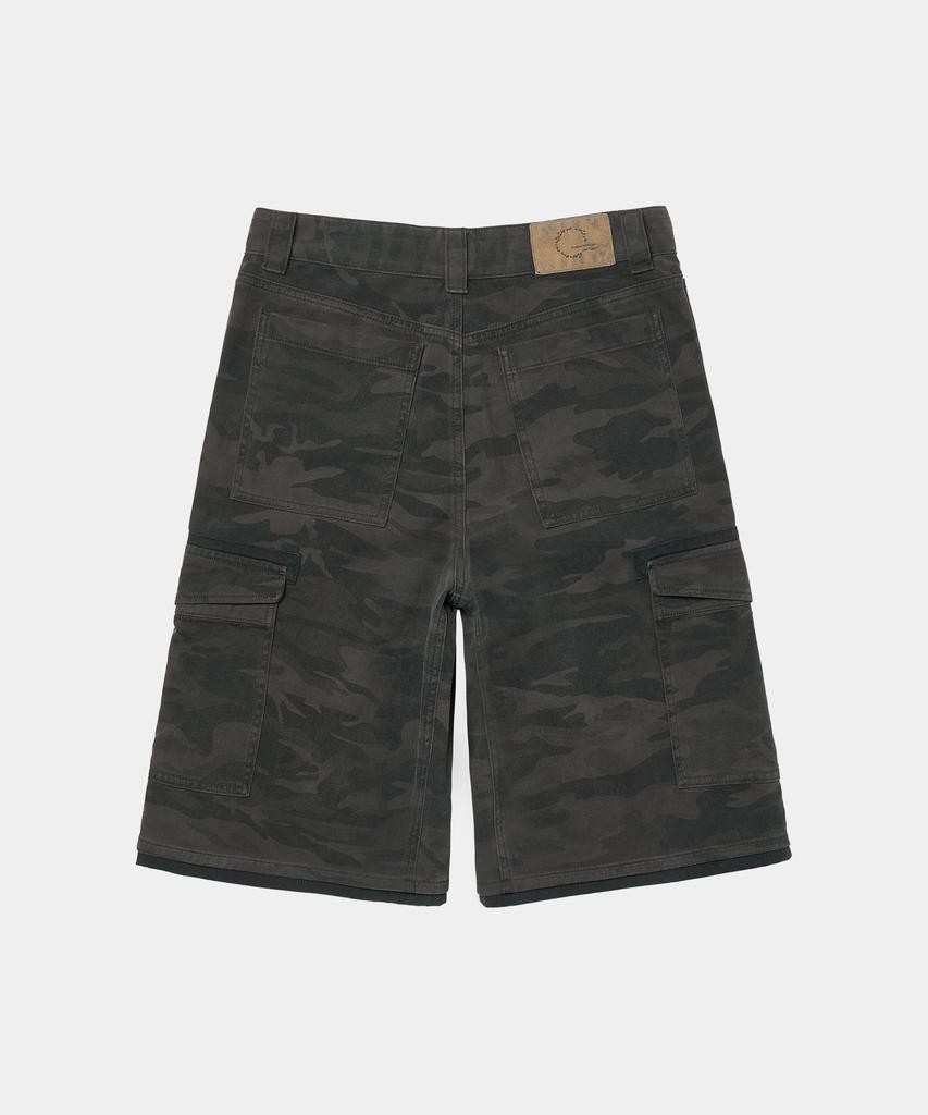 Шорты Jou Camo Field Camo (Выстиранный серый)