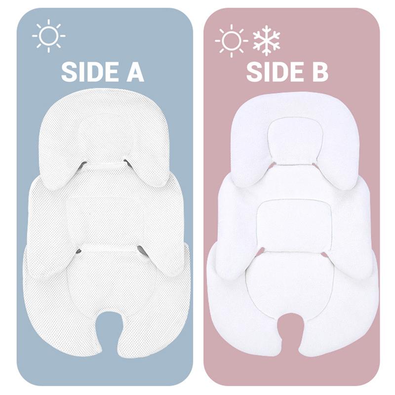 Baby Stroller Seat Pad Multifunctional Universal Double Sided Baby Car Seat Cushion Kids Cart Mattress Mat Stroller Accessories