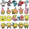 SpongeBob Croc Charms: 20 DIY Soft Rubber Shoe Accessories & PVC Buckle Ornaments