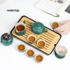 Chaxun Black Square Pot Travel Tea Set