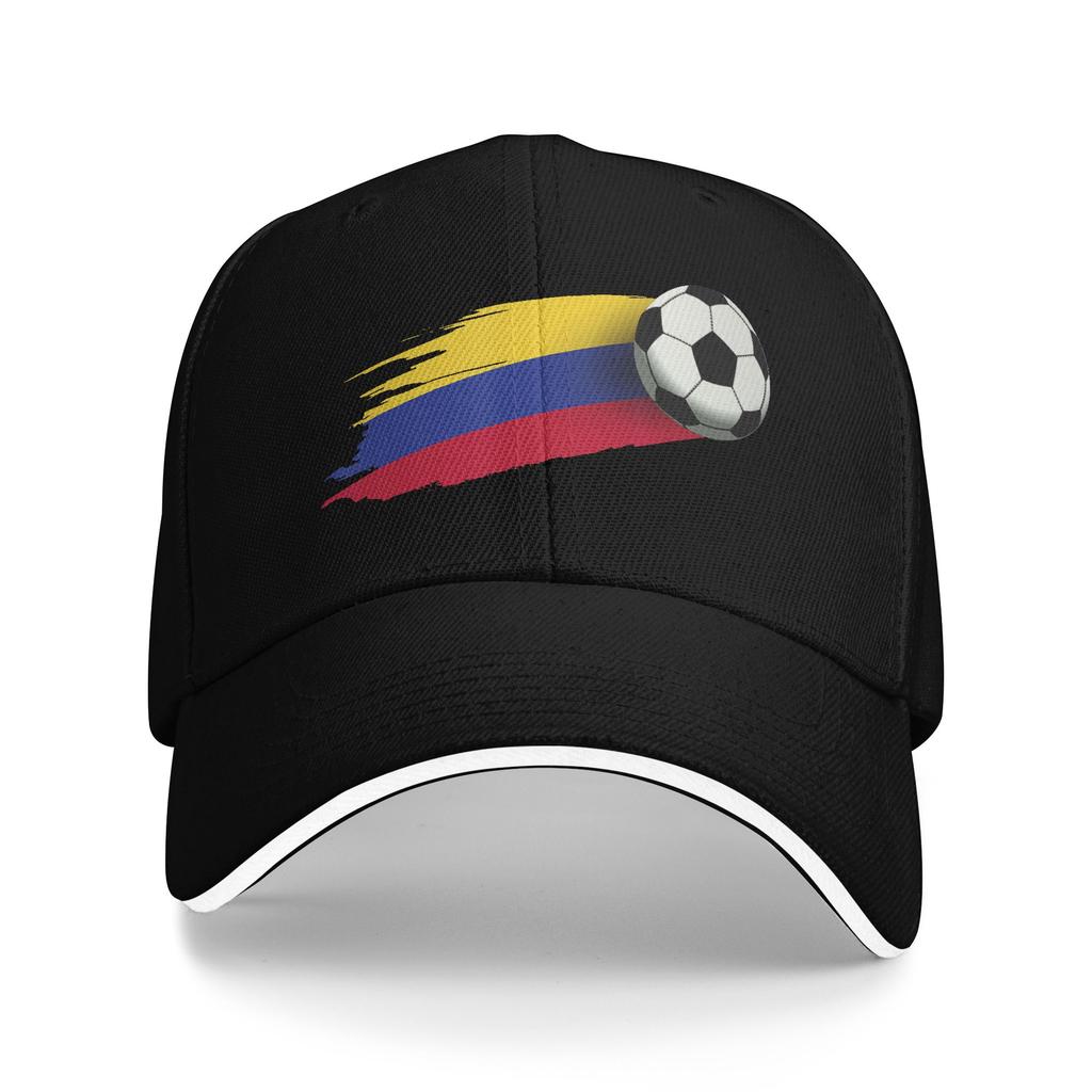 Colombia Heart Colombian Heartbeat Vintage Colombia Map Sun Baseball Cap Spring Unisex Trucker Hat Cool Outdoor Sports Snapback Cap