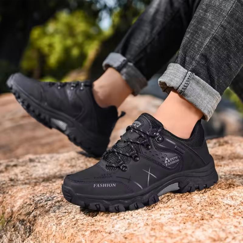 Fashion Men's Boots Non-slip Outdoor Hiking Shoes Comfortable Man Running Shoes Lace Up Platform Men Sneakers Plus Size 39-47 Zapatillas