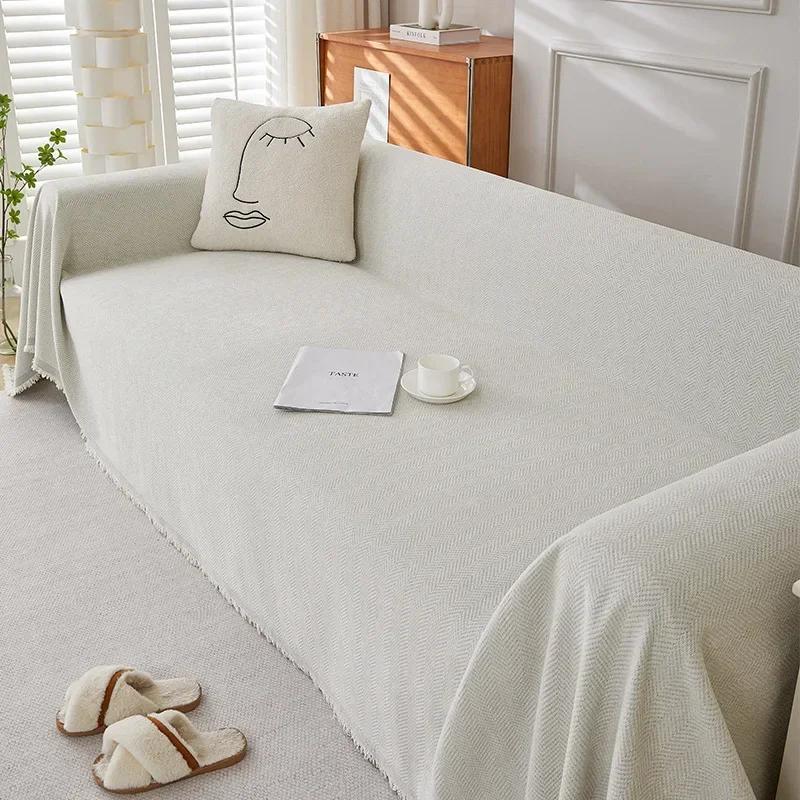 Sofa Cover Multi Functional Couch Chair Tapestry Non-Slip Cloth Sofa Cushion Blanket Decorative Dust Cover Furniture Protector