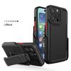 Бронированный чехол для IPhone 14 Pro Max 14 Plus 13 12 11 Promax, чехол с задним зажимом, сверхпрочный силиконовый противоударный чехол