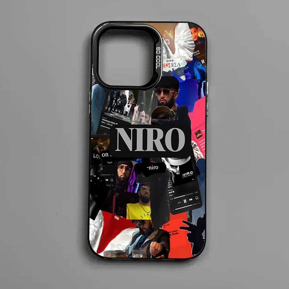 N-NIRO OX7 Phone Case for iPhone 17 16 Plus Pro Max 15 14 13 12 11 Matte Colorful Covers