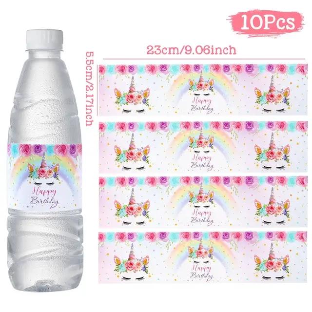 Единорог, украшение для дня рождения, детский единорог, одноразовая посуда, тарелки, чашки, салфетки, детский душ, принадлежности для дня рождения для девочек