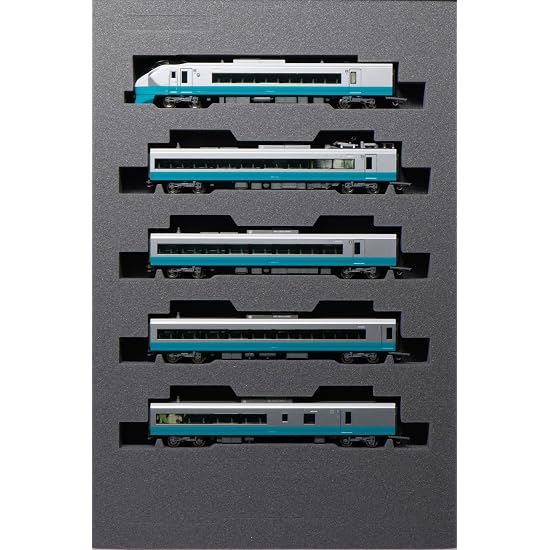 KATO Модель поезда N-масштаба Серия E657 Серия E653 Восстановительный цвет Зеленый Набор из 10 вагонов 10-1878