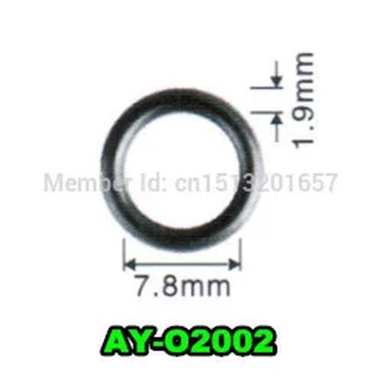 Free shipping 100pieces wholesale 7.8*1.9mm rubber orings fuel injector seals for toyota ASNU17 (AY-O2002)
