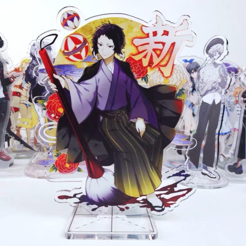 Bungou Stray Dogs Atsushi Nakajima Dazai Chuya Ryunosuke акриловая фигурка на подставке, украшение для рабочего стола, коллекция, модель игрушки, подарки