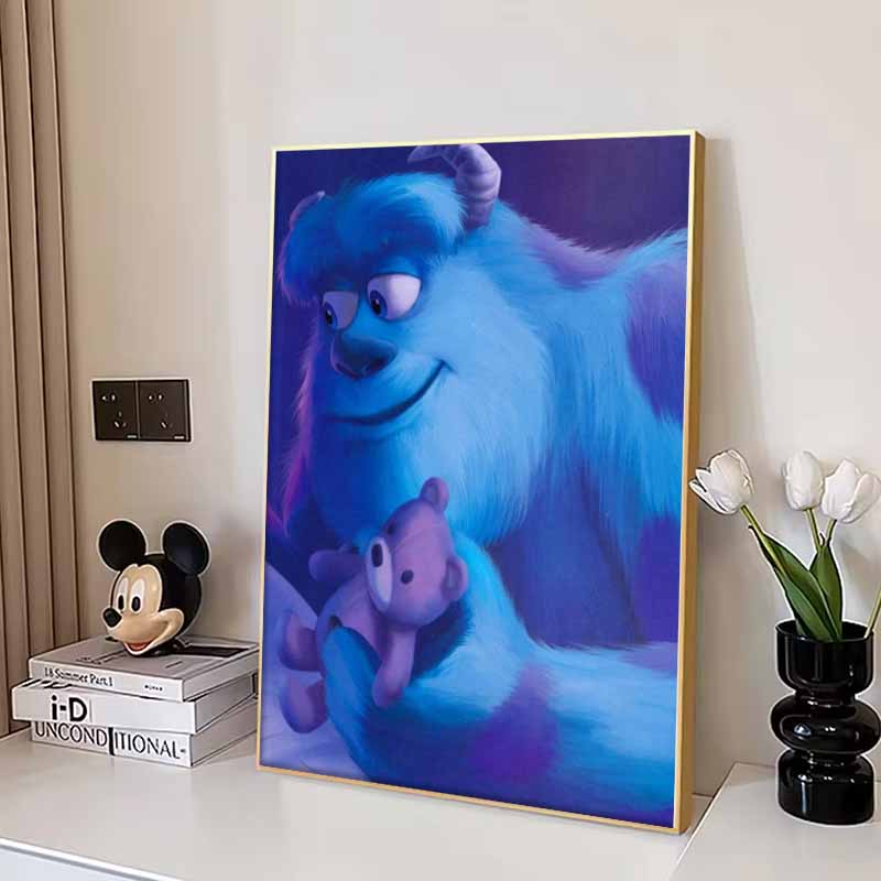 Disney Алмазная мозаика Корпорация монстров Исцеляющая картина Мультфильм Алмазная живопись Полная выкладка Алмазная вышивка Сделай сам Подарок Декор для дома
