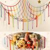Large Stuffed Animal Storage Hammock/net: Organizes Plush Toys, Decorative, Essential for Kids' Rooms/nurseries.