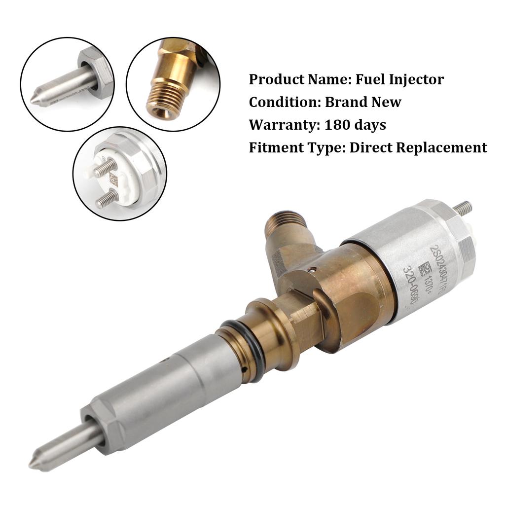 1 шт. Топливная форсунка 2645A749 Подходит для Caterpillar Perkins C6.6 Подходит для CAT 320-0690