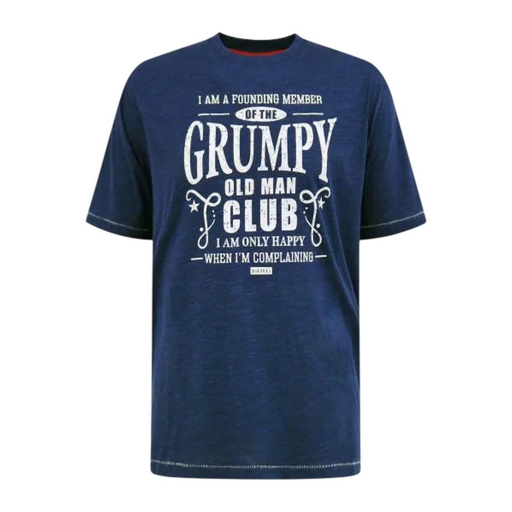 Duke Mens Cooper D555 Grumpy Old Man Kingsize T-Shirt