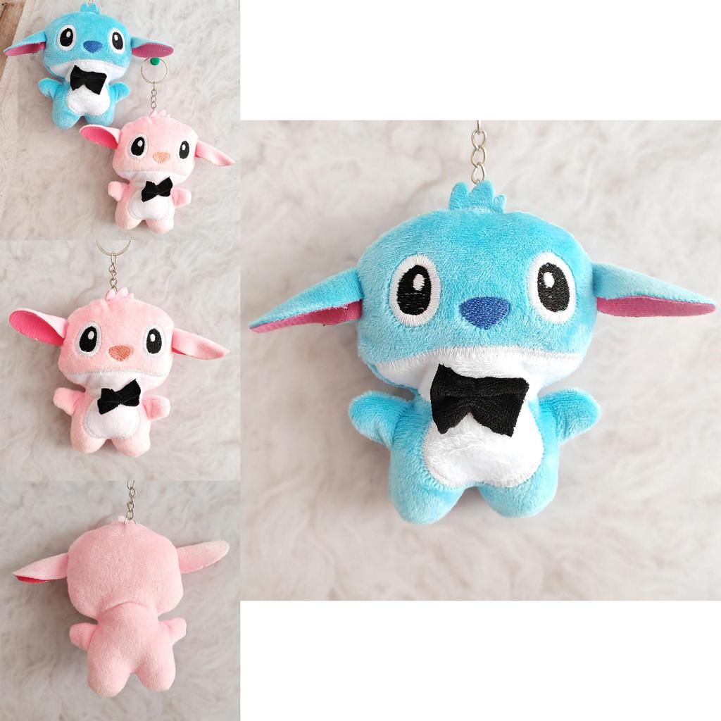Stitch Plush Keychain With Soft Short Pile For Kids And Collectors