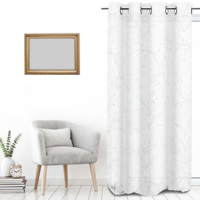 Voile à oeillets 135x250 cm OSAKA, par Soleil d'Ocre