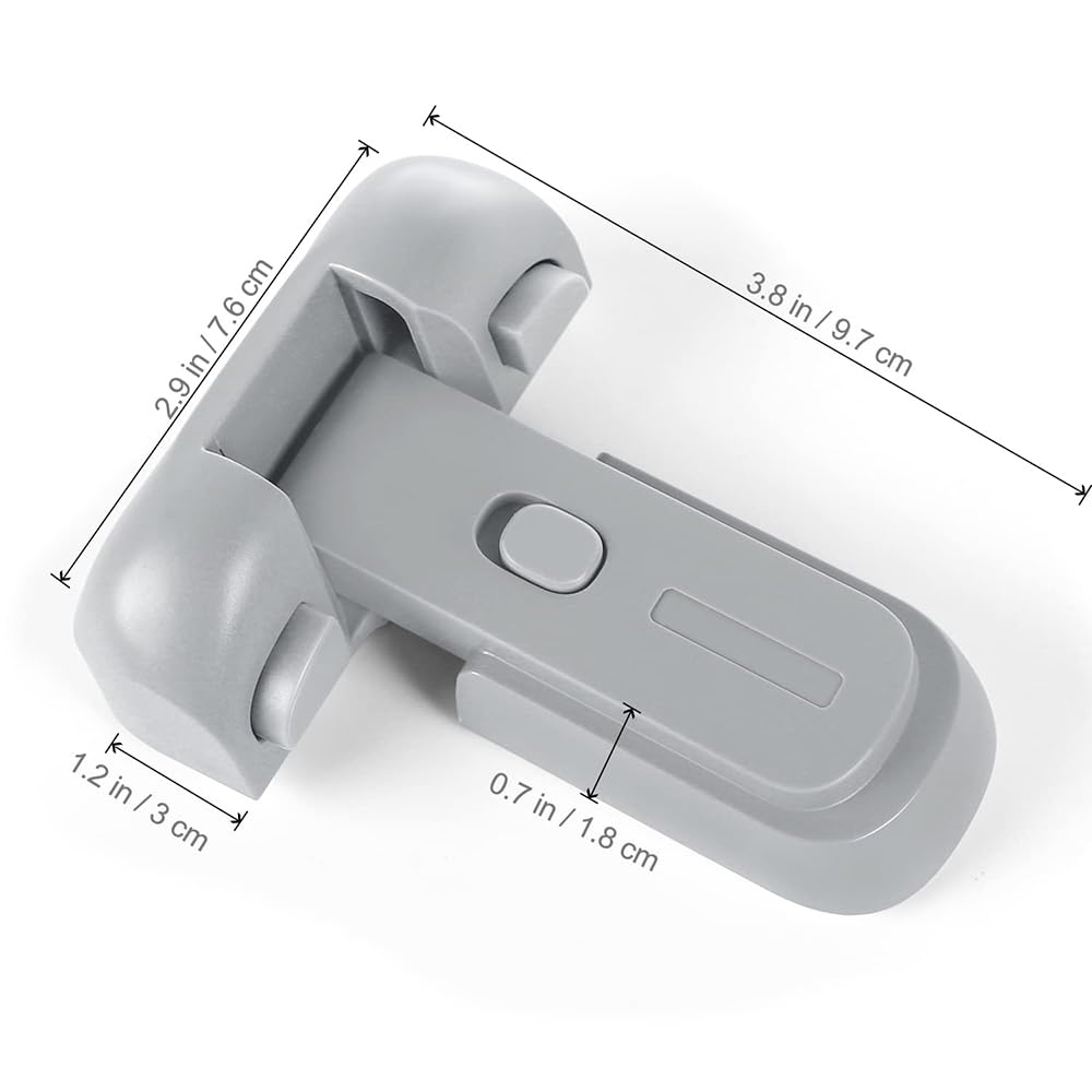 Замок на холодильник всегда нормально открыт, может быть установлен на ступеньках или Блокировка от детей Прочный клей Простая установка Средства по уходу за больными деменцией Землетрясение