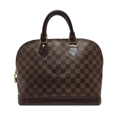 [Б/У] Alma PM 'Коричневая Канва Damier Ebene' - Очень Хорошее Состояние #1TQN9JY