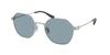 Sunglasses HC7155 CL915 SILVER SATIN COLOR 54 [Coach]