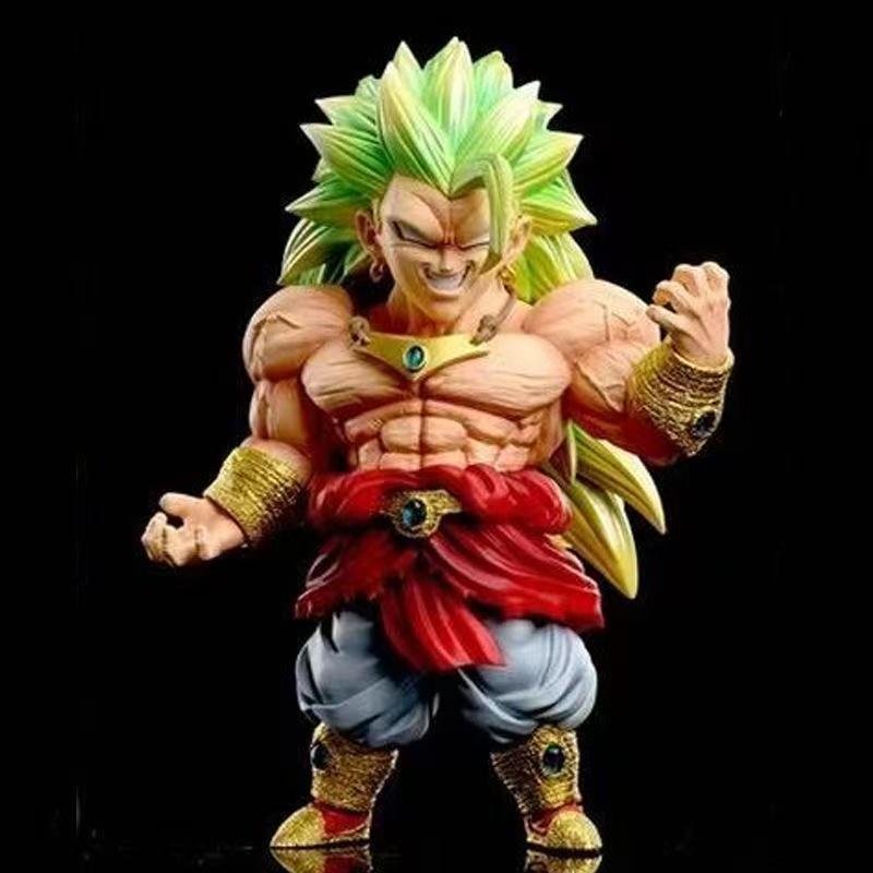 В наличии Новейшие фигурки Аниме Dragon Ball Фигурка Броли Фигурки Броли Супер Сайян 3 Статуэтка из ПВХ Коллекционная Модель Игрушка Украшение Подарок