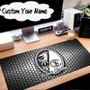 Custom Name Mouse pad Club Crest Design Mouse Pad Desk Mat, Non-Slip Rubber Backer Pad For Computer Notebook Gaming Mouse Pad Birthday Gift