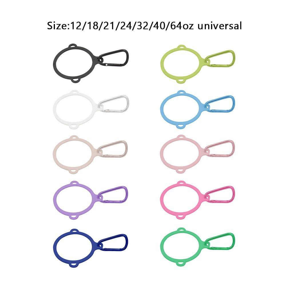 with Carabiner Plastic Ring Buckle New Three Hole Arrival Sports Kettle Hanging Buckle 10 Colors Space Kettle Outdoor Tool