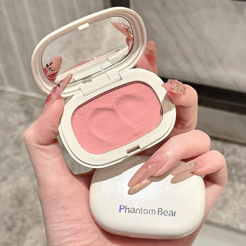 Румяна Monochrome Mud Contour Matte Natural Cheek Tint Purple Taro Low Saturation Waterproof Soft Contouring Cream Cosmetics