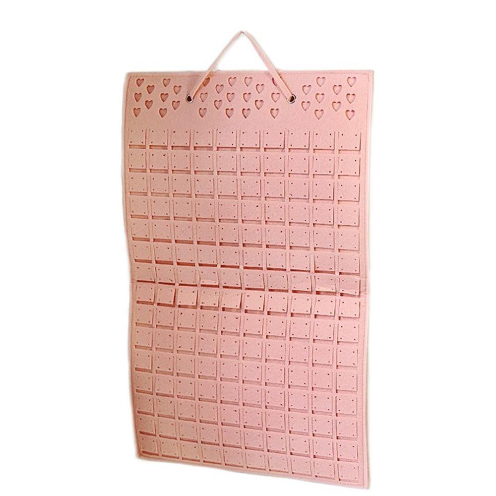 Wall Hanging Earring Storage Rack Multicolor Jewelry Organizer Bag Earring Display Stand  Ring