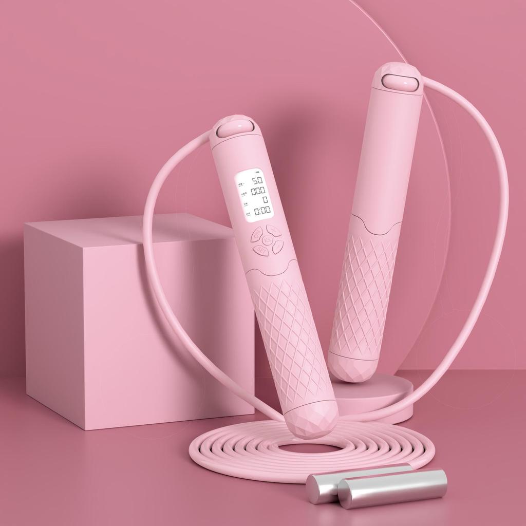 Умная беспроводная утяжеленная скакалка со счетчиком для детей и взрослых