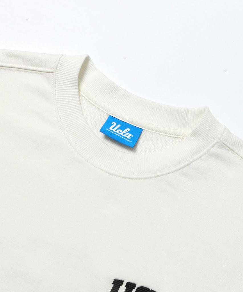 UCLA Unisex Ucla Basic Logo Sweatshirt [Ivory](Uc2Ltk4)