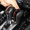 Настоящий карбон для Porsche Cayenne 2011 2012 2013 2014 2015 2016 2017 Накладка-стикер на ручку переключения передач автомобиля Автоаксессуары