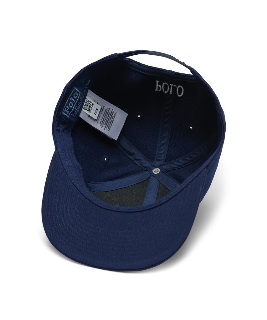 Кепка-бейсболка с высоким тульей из твила POLO RALPH LAUREN - Темно-синий