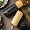 7 Inch Wooden Salt and Pepper Grinder Set Manual Spice Black Pepper Grinder Adjustable Ceramic Core Grill Tools Seasoning Bottle