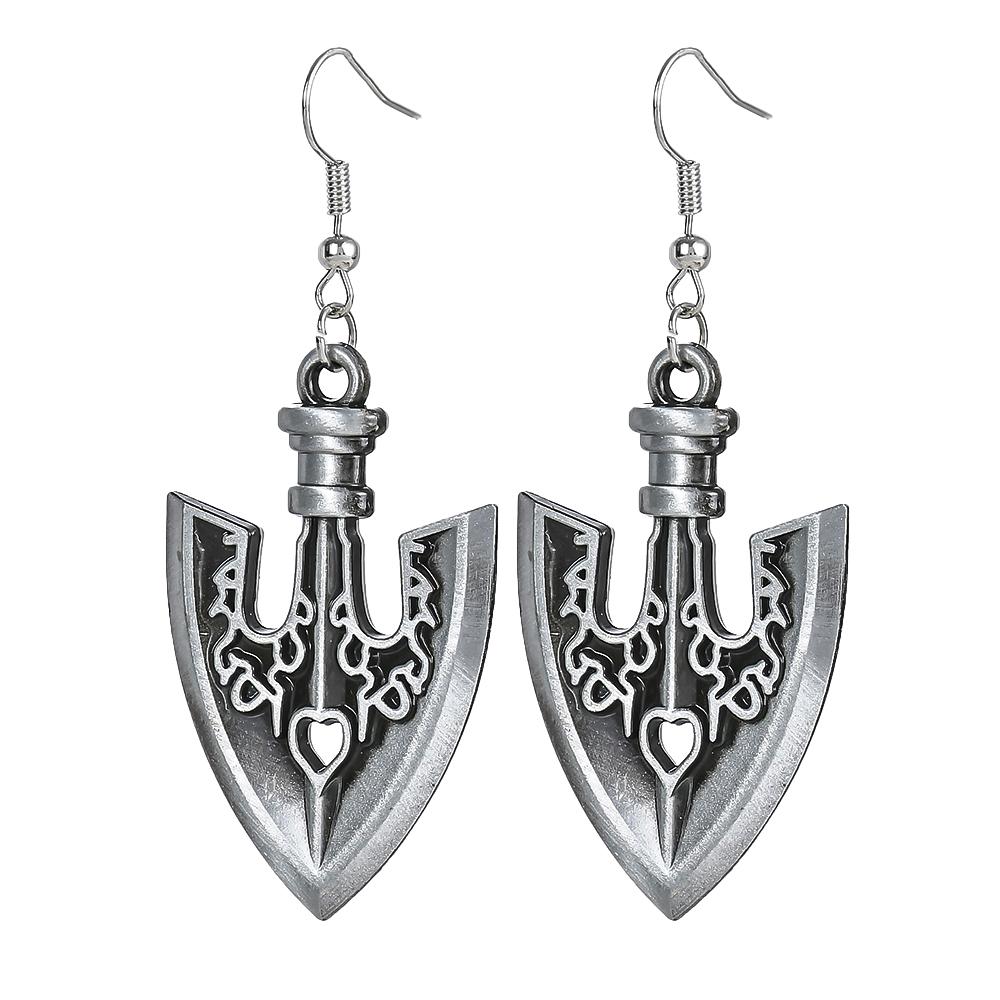 Новое Аниме JOJOS BIZARRE ADVENTURE Брелки Куджо Джотаро Стрела Металлические Серьги Подвеска Цепочка Чокер Ожерелья Шарм Ювелирные Изделия Подарки