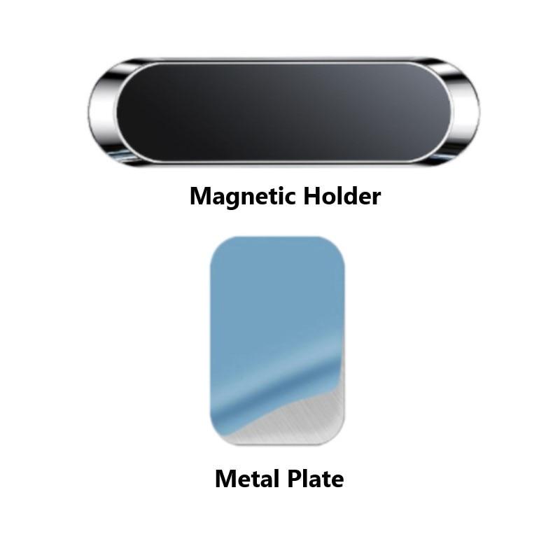 Магнитный держатель для мобильного телефона. Автомобильный сильный магнитный держатель, подходит для смартфонов Xiaomi iPhone Samsung Huawei OnePlus