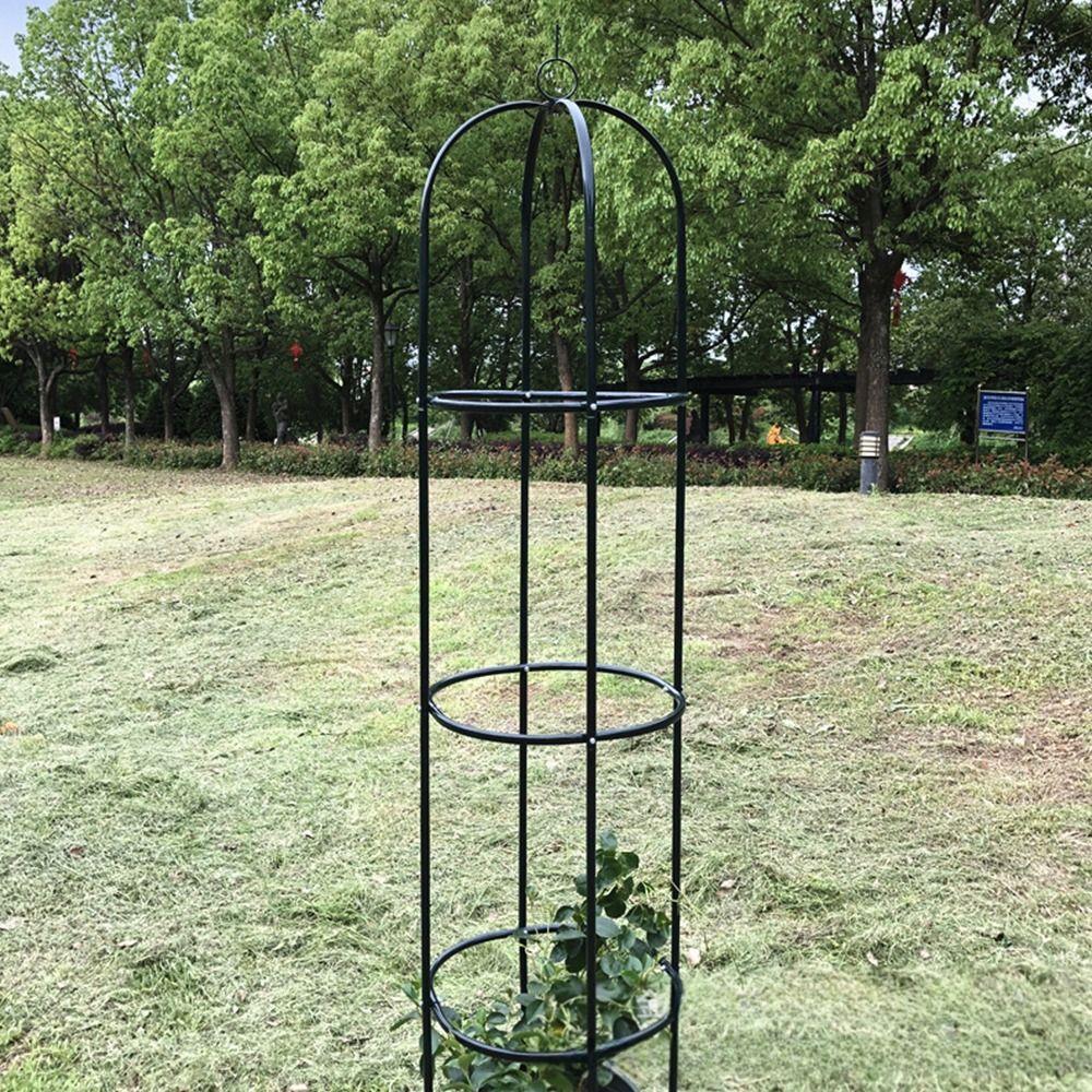 Adjustable Height Garden Trellis Stable Construction DIY Plant Support Frame Round Accessories Flowers Stand Home Decoration